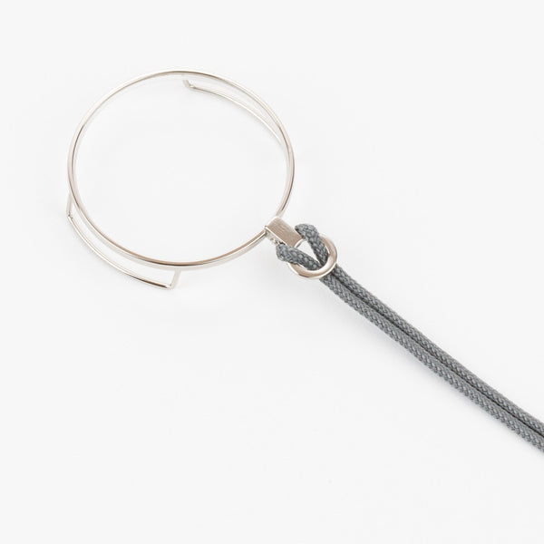 Nylon Lanyard - Charcoal Grey